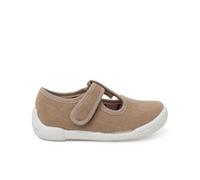 Pisamonas Scarpe Occhio di Bue Barefoot Chiusura A Strappo Suola Bianca Misurare 23 Colore Sabbia