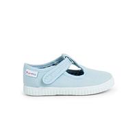 Pisamonas Scarpe Occhio di Bue T-Bar Bambini Chiusura A Strappo Misurare 18 Colore Celeste