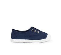 Pisamonas Scarpe Tela Punta Gomma Senza Lacci Misurare 39 Colore Blu