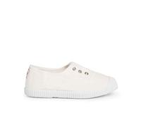 Pisamonas Scarpe Tela Punta Gomma Senza Lacci Misurare 35 Colore Bianco