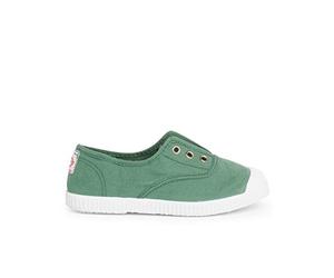 Pisamonas Scarpe Tela Punta Gomma Senza Lacci Misurare 37 Colore Verde Felce