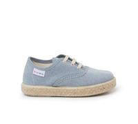 Pisamonas Sneakers in Tela con Lacci E Suola Espadrillas Misurare 21 Colore Oceano