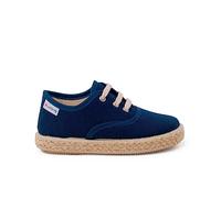 Pisamonas Sneakers in Tela con Lacci E Suola Espadrillas Misurare 24 Colore Azzurro