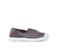 Pisamonas Sneakers in Tela Effetto Consumato Senza Lacci Misurare 25 Colore Grigio Scuro