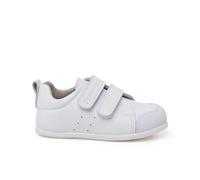 Pisamonas Sneakers Morbide in Pelle con Doppia Chiusura A Strappo Misurare 20 Colore Bianco