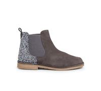 Pisamonas Stivaletti Bambina Scamosciati con Tallone Glitter