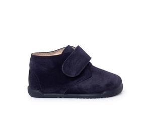 Pisamonas Stivaletti Barefoot Pelle Scamosciata Chiusura A Strappo Misurare 19 Colore Blu