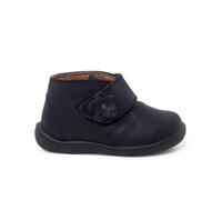 Pisamonas Stivaletti Pelle Lavabile Bambina Fiore Misurare 28 Colore Blu