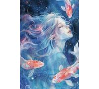 Pisces Diary, Daily Reflection Notebook for Self-Growth, Manifestation & Inspiration: Spiritual Gift Journal for Zodiac, Anime, Art Lovers