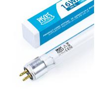 Pisces Lampadina di ricambio UV T5 da 16 W, 303 mm, lampada UVC per filtro