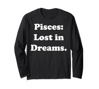 Pisces Lost In Dreams Astrology Inspiration Maglia a Manica