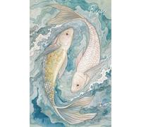 Pisces Zen Goal Planner & Journal: A New Year Reset Diary with Pages for Yearly Planning, Daily Alignment Steps, the Seven Life Areas, Inspiration & Motivation, and Affirmations