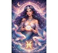 Pisces Zodiac Goddess Notebook: Astrology Journal for Women - Celestial Horoscope Gift, Spiritual Writing Journal, Birthday Gift for Pisces