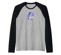 Pisci, segno zodiacale, compleanno, astrologia, stella, luna, sole, segno zodiacale Maglia con Maniche Raglan