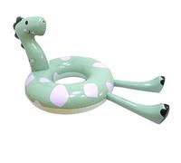 Piscina abbronzante gonfiabile, galleggiante per piscina per dinosauri, abbronzatura gonfiabile per un comfort morbido da 63x38x32 pollici, abbronzatura con carico forte per il mare all'ap
