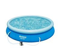 Piscina Autoportante da Giardino Fast Set con Pompa 366 x 76 cm Bestway