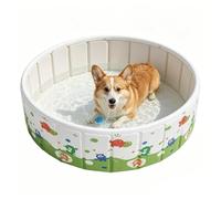 Piscina Bambini | Vasca da Bagno Pieghevole Bambini | Piscina da Bagno Cuccioli - Cuccioli Esterno Giardino Campeggio Spiaggia Camper Estate Casa Appartamento Viaggio Famiglia Gita