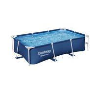 Piscina base struttura e liner rettangolare Power Steel da 259x170x61 h cm 56403 - Bestway