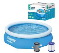 Piscina Bestway Fast Set 57458 305x66 cm Giardino Fuori terra con pompa e filtro