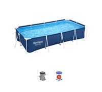 Bestway Steel Pro Piscina Rig Rettangolare 400X211X81