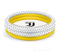 PISCINA bimbi 3 ANELLI JUVENTUS 100cm per bambino bambini giardino gonfiabile