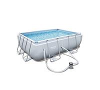 Piscina c/telaio e pompa 282x196xh84 cm 56629