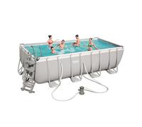 Piscina Bestway Power Steel Frame Rettangolare Fuori Terra con Telaio Portante cm 488x244x122 con pompa filtro mod. 56670