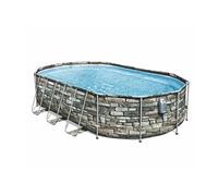 PISCINA C/TELAIO BESTWAY OVALE COM.610X366X122H 5611R