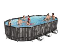 PISCINA C/TELAIO OVALE COM.610X366X122H 5611R