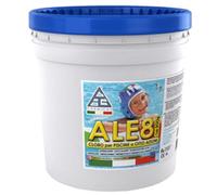 Piscina Cloro pasticche 200 gr CagChemical ALE8 5 kg 8 funzioni