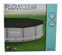 Piscina con motore pompa fuori terra per giardino esterno tonda copertura
