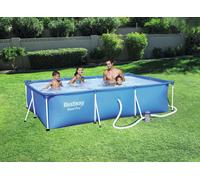 Piscina con motore pompa fuori terra per giardino esterno tonda copertura