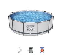Piscina con struttura rotonda Steel Pro MAX 366x100 cm Bestway 56418