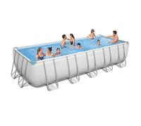 Piscina Con Telaio E Pompa Filtro 640x274x132h 5612b