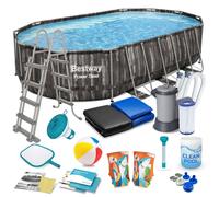 Piscina da giardino con struttura 610 x 366 x 122 cm 18 in 1 Bestway 5611R