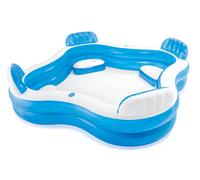 Piscina da giardino gonfiabile con sedute 229 × 229 cm INTEX
