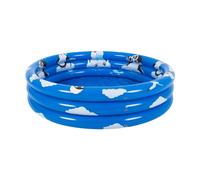 Piscina per bambini a 3 anelli pinguini 100x23 cm