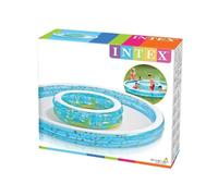 57143 PARCO GIOCHI INTEX CON DOPPIA PISCINA E SPRUZZO ACQUA PER BAMBINI Ø279X36