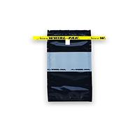 Piscina e spa Pak B01472WA borsa nera con etichetta bianca piastra, 7.5 cm x 18.5 cm (0.064 mm di spessore. W/si (500 pezzi)