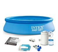 Intex - Piscina fuoriterra Easy 28108NP rotonda cm 244 x 61 con pompa filtro