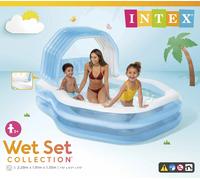 INTEX 57186NP - Piscina Family Sunshade Cm 229X191X135