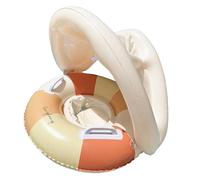Piscina Float Per - Spazi Da Piscina Pieghevole | Anello Di Nuoto Per Bambino Protezione Solare | Anelli Di Nuoto Seggiolino Di Sicurezza | Giocattoli Di Sunshade Galleggianti Retrò All'aperto