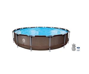 PISCINA FUORI TERRA 427X84 CM CON ACCESSORI
