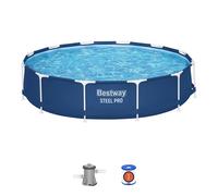 PISCINA FUORI TERRA BESTWAY STEEL PRO® FRAME Ø366 CM X H76 CM CON POMPA