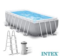 Intex Piscina Prism Frame Rettangolare - 400 x 200 x 122 cm - 1 pz.