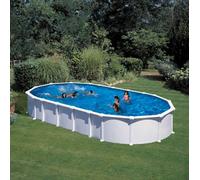 Piscina fuori terra GRE acciaio Ovale 1000x550x1,32 HAITI KITPROV10288