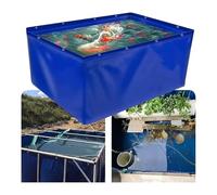 Piscina fuori terra, Fodera pieghevole for laghetto for pesci da 0,45 mm for d'acqua salata for interni ed esterni(2x1x1M)