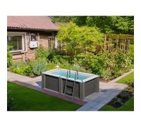 Piscina fuori terra in composite rettangolare Gre Avantgarde Nova 315x175 H96 cm