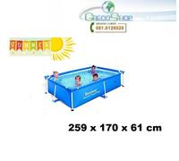 Piscina fuori terra rettangolare 259x170x61 BestWay - STEEL FRAME 259