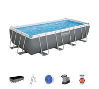 Bestway Piscina Rettangolare Steel Pro Max (549x274x122cm) con Pompa a Filtro Art. 56465 - Bestway Piscina Rettangolare Steel Pro Max (549x274x122cm) con Pompa a Filtro Art. 56465 - Steel Pro Max (549